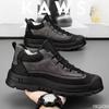 Casual comfortable snow boots men winter warm high top cotton shoes outdoor fashionable versatile anti slip workwear boots