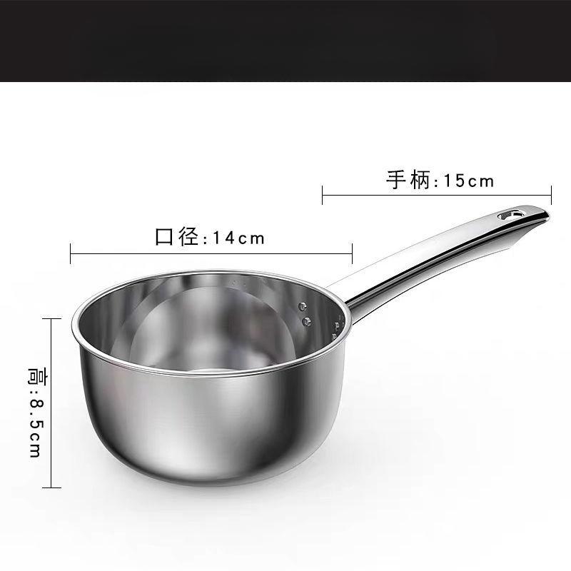

1 шт. ложка из нержавеющей стали с длинной ручкой, черпак для воды, многофункциональный кухонный половник, кастрюля, металлический утолщенный, ресторанный многоцелевой