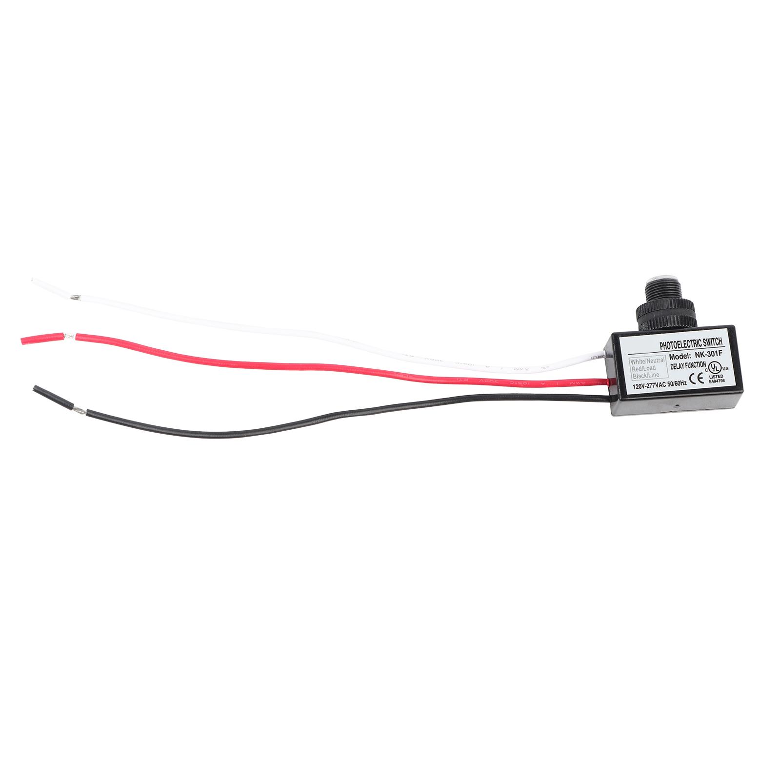 

120V-277VAC Light Sensor Control Automatic On/Off Фотоелектричний перемикач для освітлювальних приладів