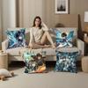 Honkai Star Rail Dan Heng Pillow Case Plush Fabric Soft Double Sided Print Sofa Cushion Cover Throw Pillow Covers