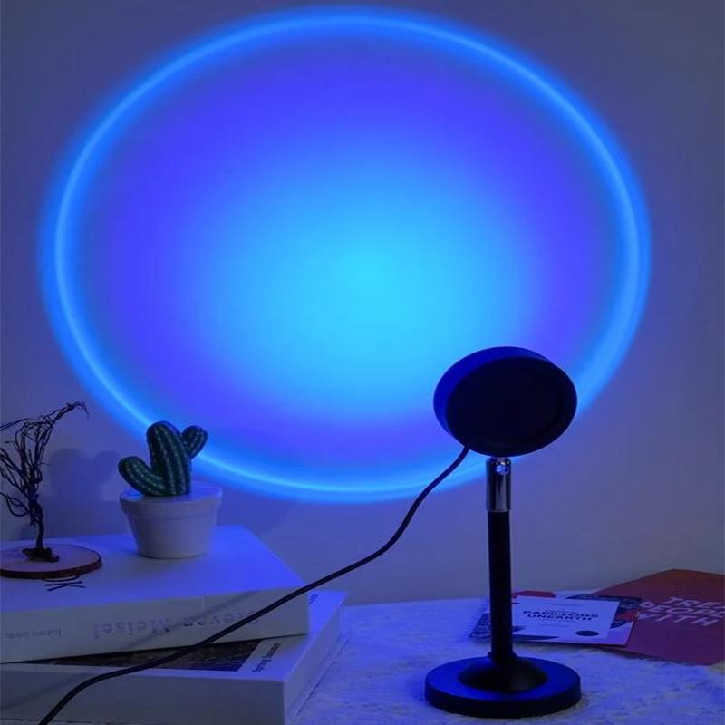 Sunset Light PROJECTOR USB 16 Color Changing Projector Floor lamp Night Light 360 Degrees Rotating  Decoration Decoration