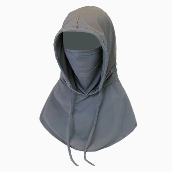 Unisex Face Mask, Hat, Integrated Neck Protection, Full Face Cycling Equipment, Headgear, Ice Silk Scarf