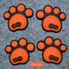 4Pcs Cute bear's-paw Car Door Edge Guard Strip Scratch Protector Anti-collision Corner Bumper Protective Sticker Decoration