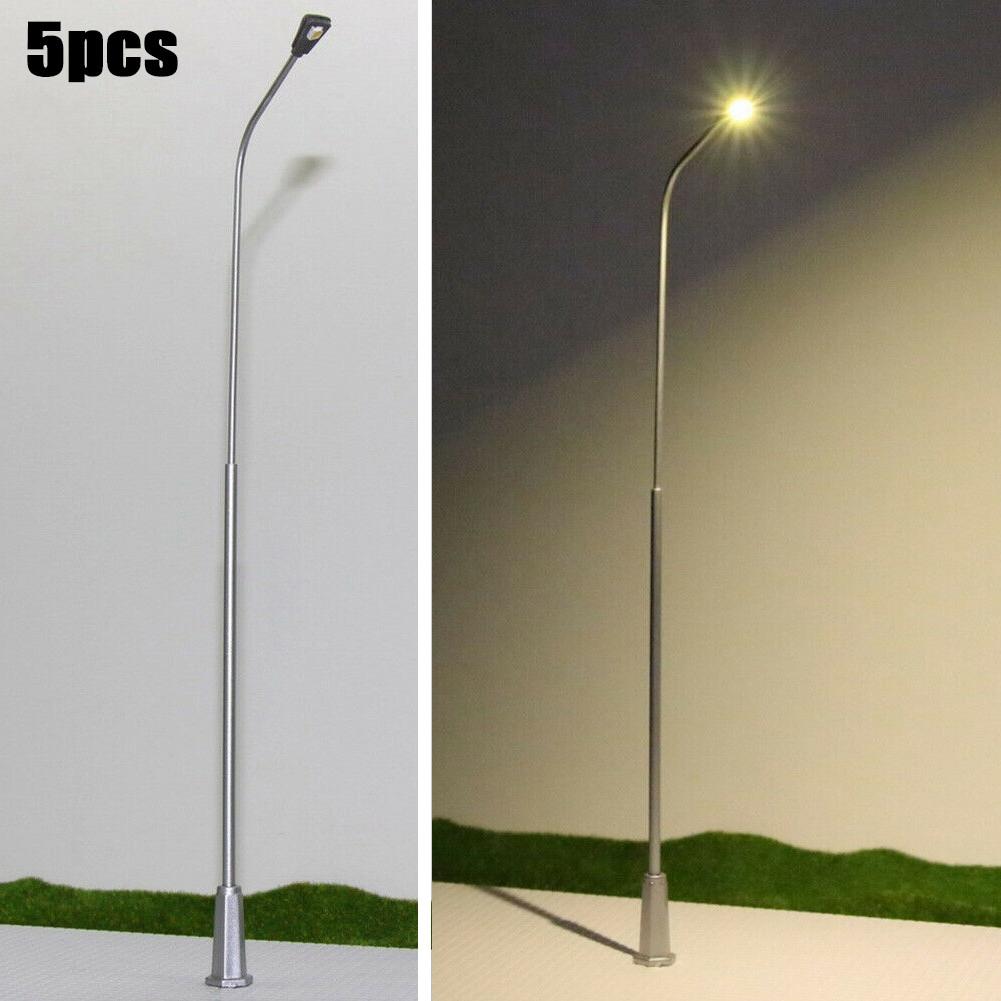 Railway Light Street Lamp Model Layout Train Bonsai Decor