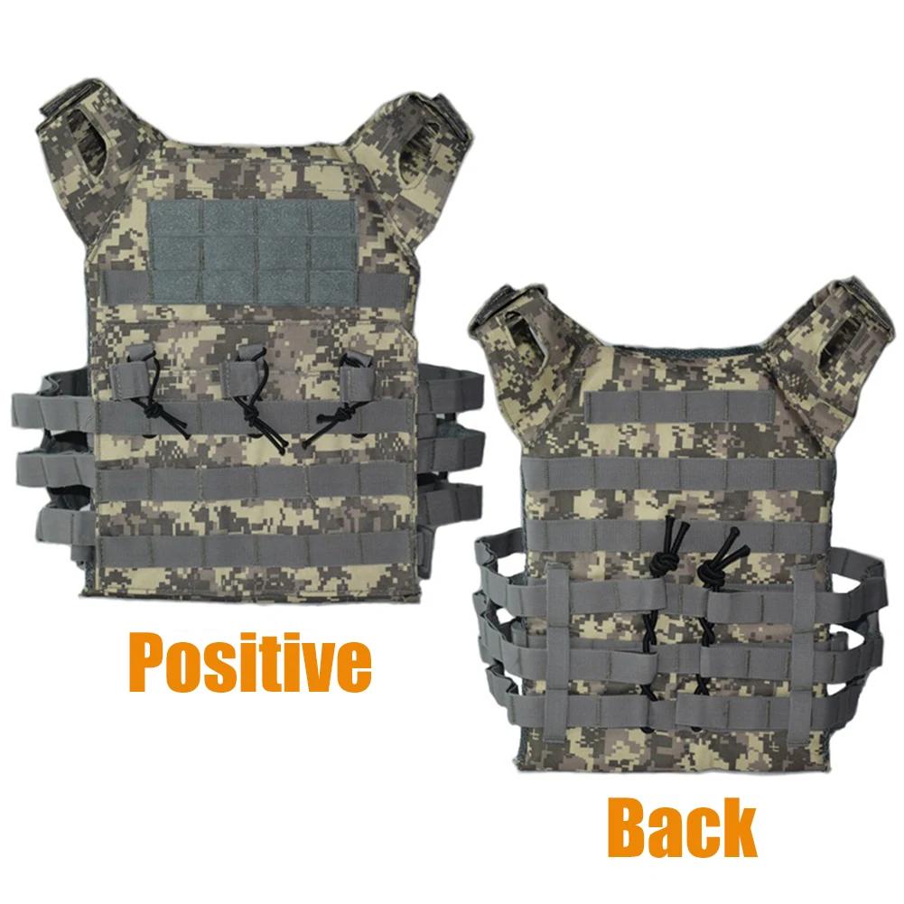 Waterproof Military Tactical Vest JPC Lightweight MOLLE Plate Carrier for Jungle Security CS Hunting Outdoor Body Armor