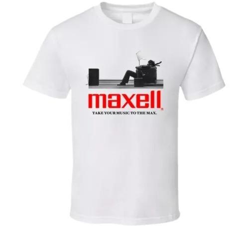 Maxell Casette Tape Blown Away T Shirt Gift Unisex T-Shirt Size S to 5XL Unisex T-Shirt XL