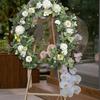 Artificial Rose Flower Vine 5.9ft Garland Floral for Ceremony, Party