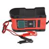 Smart Battery Charger Wear Resistant ABS Shell 7 Charging Stages Automatic Battery Charger AC 100‑240V EU Plug