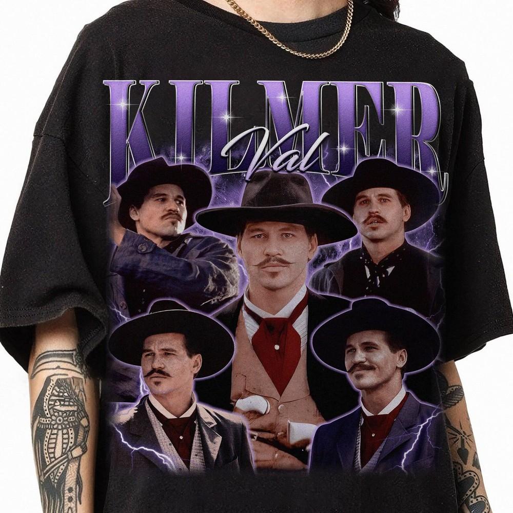 Retro Doc Holiday Tombstone Movie Shirt, Tombstone Lovers Shirt, Gift For Him Or Unisex T-Shirt XL