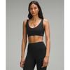 Lululemon Bend This SCoop And SquAre BrA  Light Support  A C Cups blACk