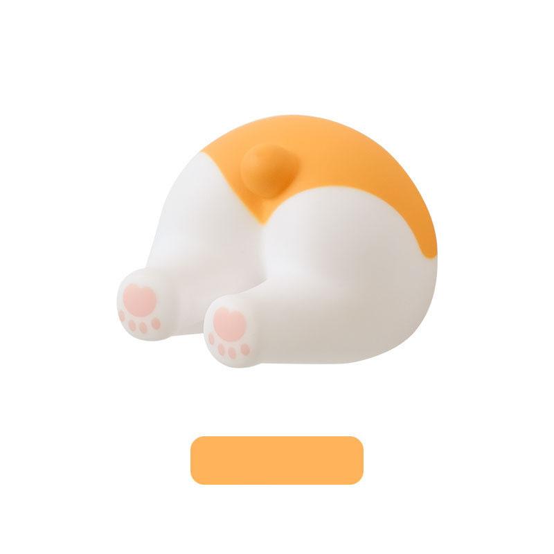 

6 стилей держатель для зубных щеток в виде хвоста мультяшного животного настенный крючок без прокола милый самоклеящийся крючок для полотенец в ванной детский держатель для зубных щеток 1PCS