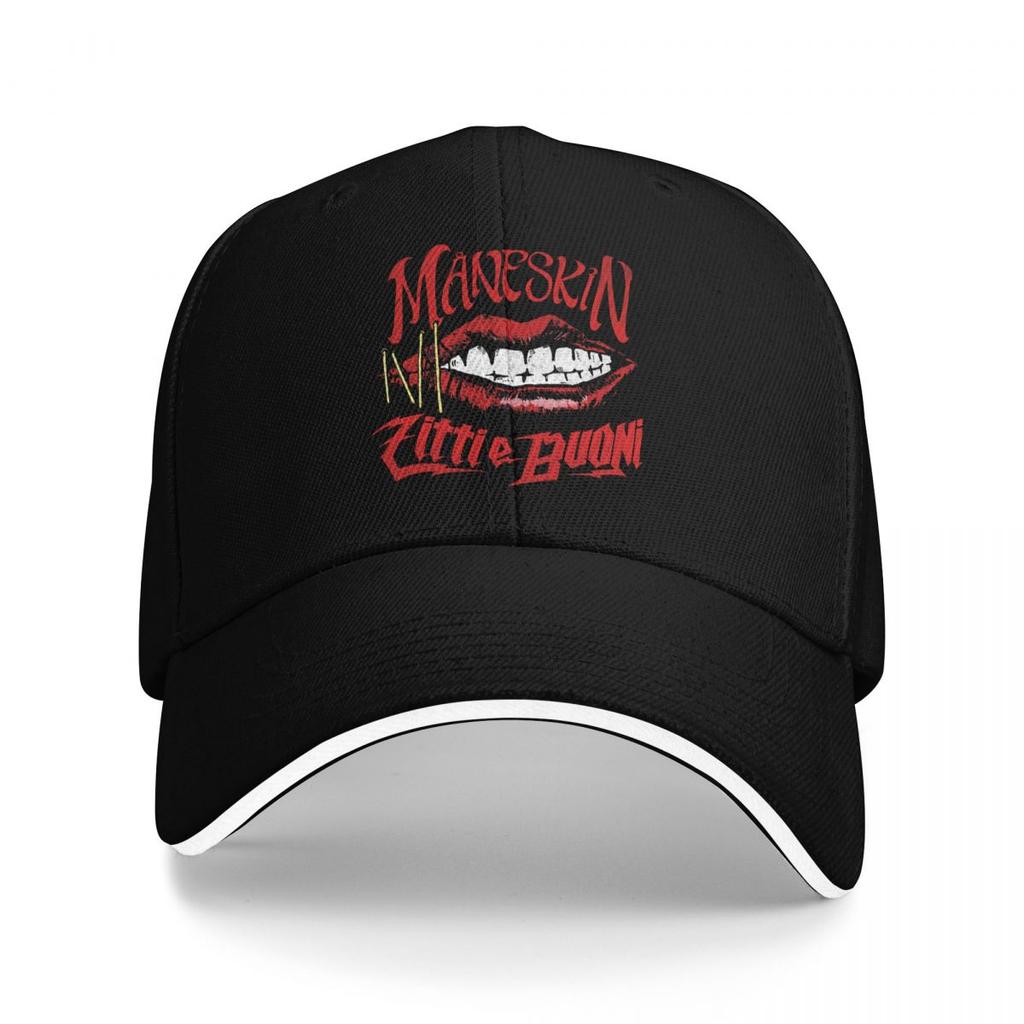 Baseball Caps Rock Band Maneskin Tour Fans Support Customized Female Male Outdoor Summer Caps