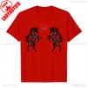 Chinese of The Horse Lunar New Year 2026 Graphic TShirt Unisex High Quality Crewneck Casual Style Cotton Tops Tee Shirt Short
