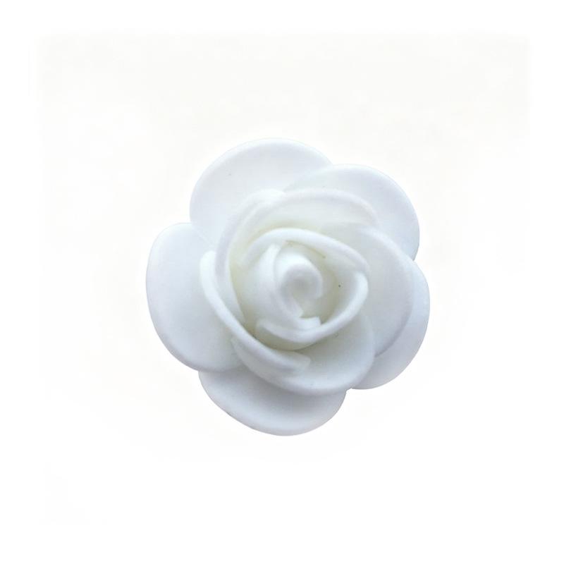 3.5cm PE Foam Rose Flower Material for Wreaths and Foam Bears, Mix Colors Available