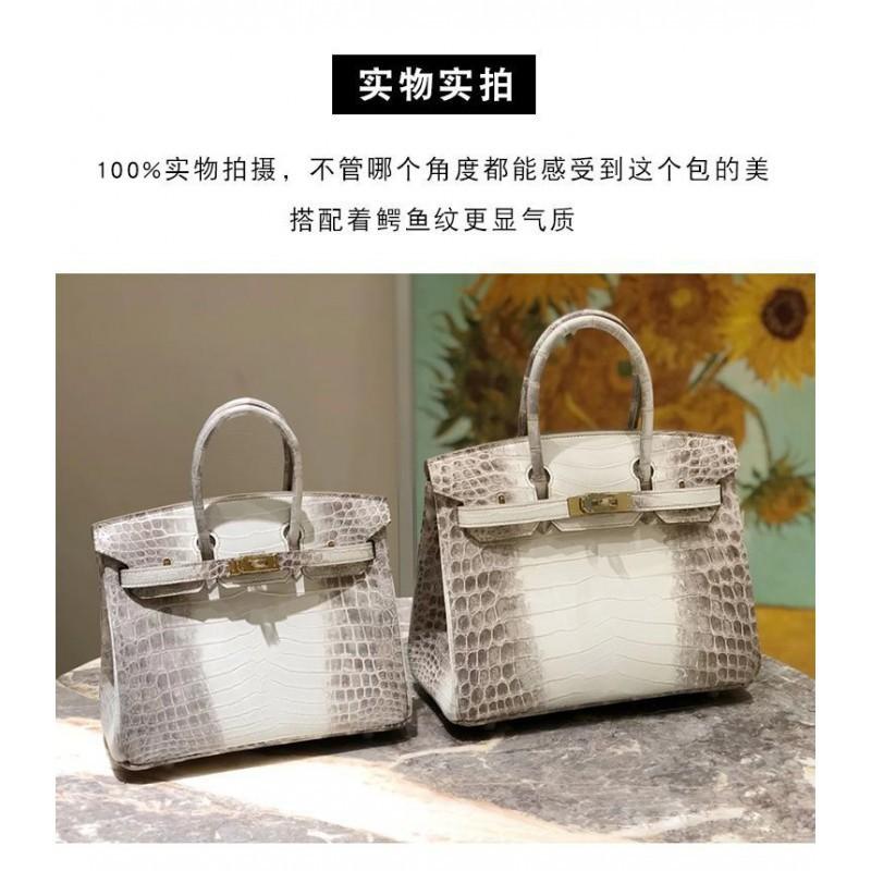 La borsa da donna Yijinyuan ha solo trent'anni. Stessa Borsa. Borsa a Mano in Vera Pelle con Fantasia Coccodrillo a Gradiente Platino 2021. Pendolare.