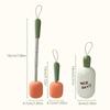 Bottle Cleaning Brush Long Handle Bottle Brush 3 In 1 Multifunctional Sponge Bottle Brush With Bottle Gap Cleaner Brush