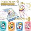 Sailor Moon Series Collectible Cards, Silver Crystal Limited Edition Anime Collection Trading Cards, Toy Gifts