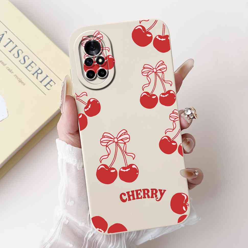 For Huawei Nova 8 Case Cute Painted Cover Soft Silicone Case For Huawei Nova 8 8i 8E Back Cover TPU Fundas Shockproof Bumper