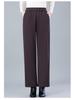 8XL Plus Size Fleece-Lined Winter Cotton Pants for Middle-Aged & Elderly - Loose, Thick, Long Pants