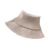 Autumn Winter Women's Fashion Warm Neck Protection Head Scarf Stretch Knitted Wool High Neck Collar