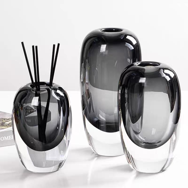 Transparante Glazen Vaas Kristallen Bloemen Hydroponische Vaas Moderne Binnenkamer Decoratie Decoratieve Vazen voor Woonkamer Tafeldecoratie