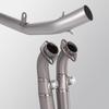 Titanium Alloy Exhaust Pipe Set for Chunfeng 450SR Motorcycle, Non-Destructive Install
