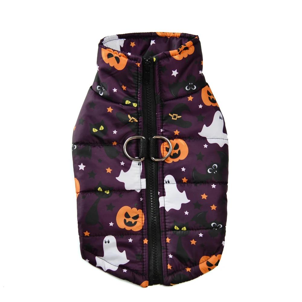 Halloween Pet Jacket Coat Funny Puppy Cosplay Vest Costumes Festival Party Gift For Small Medium Dogs Cats Chihuahua Yorkshire