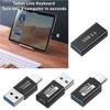 USB 3.1 to Type C Adapter Male Female OTG Connectors for Fast Data Transfer Up to 10Gbps for Multiple Devices