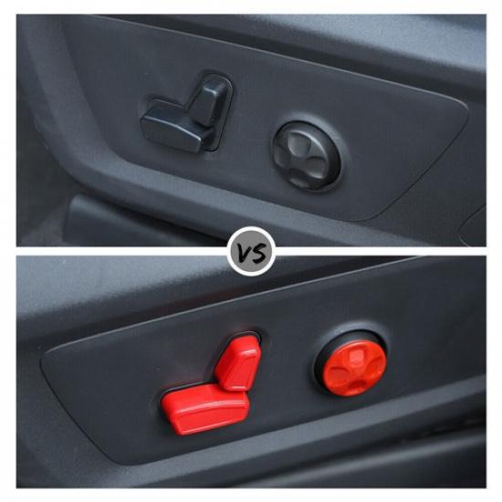 Red Electric Seat Adjustment Switch Cover Trim for Jeep Grand Cherokee 2011-