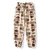 Pantaloni e Pantaloni della Tuta Casual Spessi a Fantasia e Monocolore con Coulisse Popolari Autunno e Inverno
