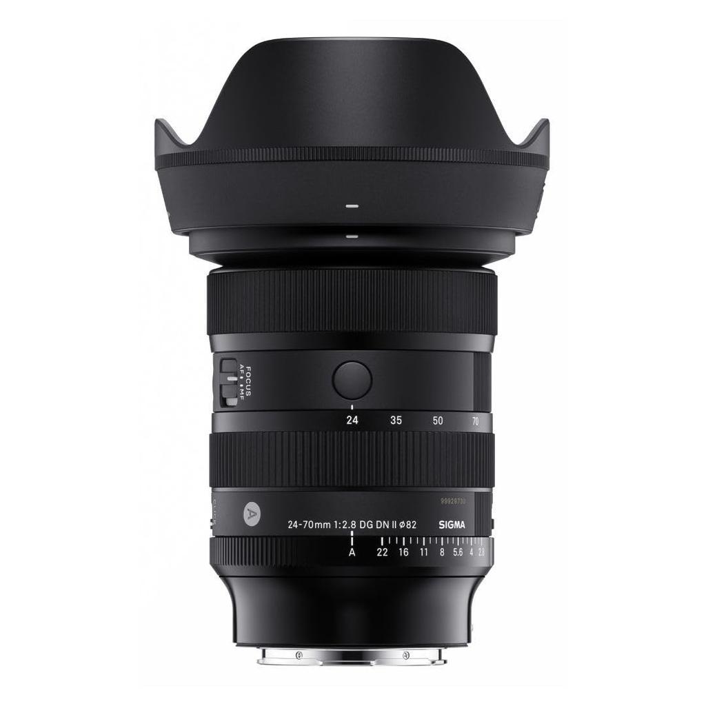 Sigma DG DN II Lens for Leica Mirrorless Cameras 24-70mm F2.8 L-mount, Zoom, Standard, Full-frame (Art Series)