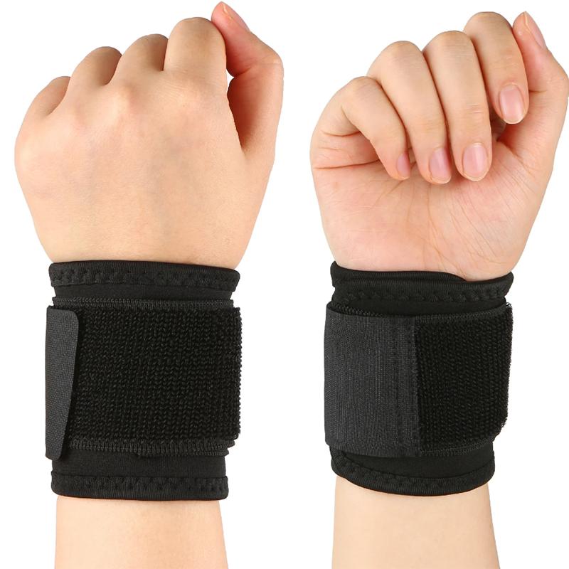 Wrist Support Brace Wrist Stabilizer Adjustable Wrist Bandages Protector Left/Right Hand Wrist Wraps Fitness Office Pain Relief