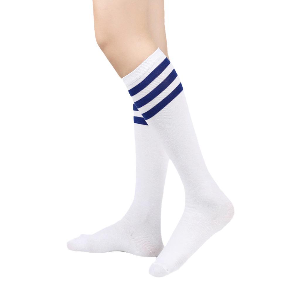 Black White Striped Long Socks Women Sexy Over Knee Thigh High Socks Over The Knee Stockings Ladies Girls Warm Long Tube Socks