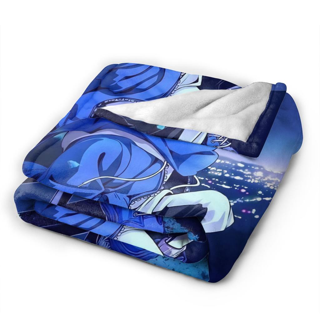 Undertale Sans Game Blankets Flannel Textile Decor   Multifunction Lightweight Throw Blanket for Bedding Couch Plush Thin Quilt