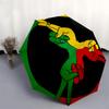1 Stück Rasta Handzeichen Automatischer Regenschirm | Tragbar Faltbar 8 Speichen Manuell Öffnend, Süßes Halloween & Weihnachtsgeschenk für Draußen, Lässiges Accessoire, Langlebig C