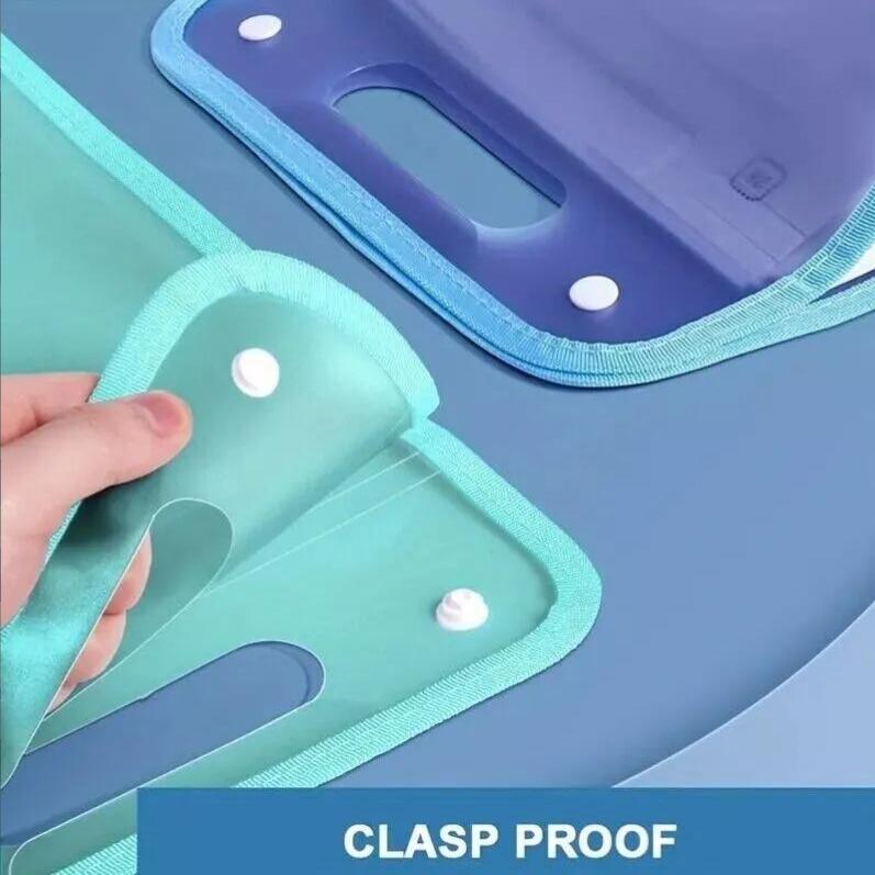 Erweiterbarer Aktenordner A4 Aktenhalter Papierdokumente Aufbewahrungsmappe Kunststoff Dokumentenablage Briefablage Büroorganizer Schreibtischaufbewahrung für Papiermappen