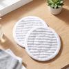 Scrub Pads Replacement for Shark S8001 S8201 S7000 Mop YYH65257 Striped Microfiber Steam Scrub Mop Round Pad for Hard