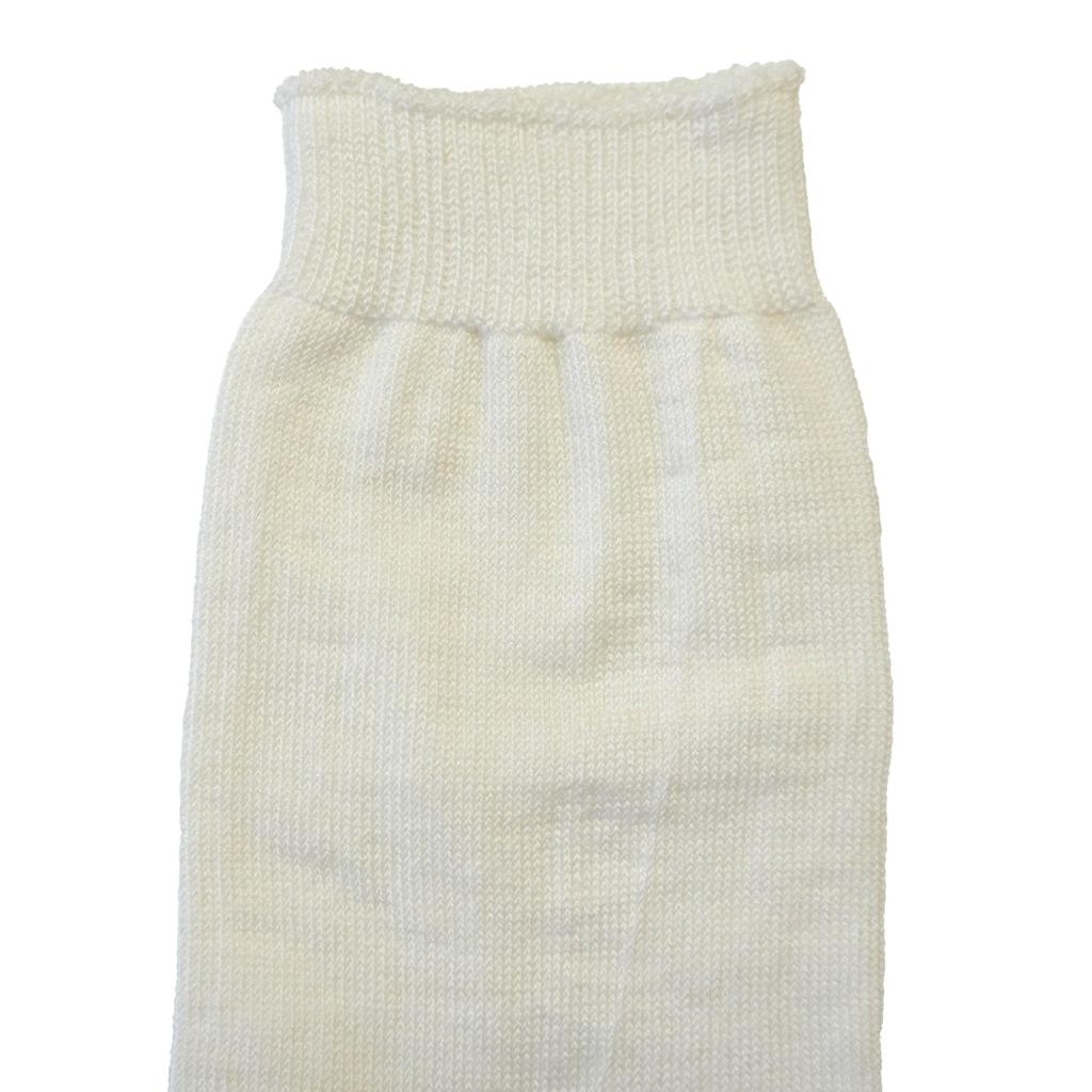 IONO Ramie Solid 1 Pair In Socks, Large, 25-27cm, Color, [Ramie] [Moisture-Wicking/Quick-Drying] [Made Japan] (Off-White)