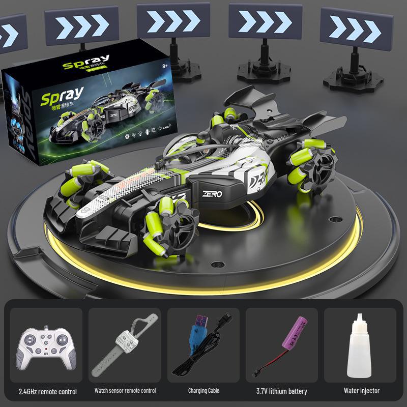 Mașină cu telecomandă 2.4G F1 Stunt Drift pentru băieți - Jucărie de mare viteză, cu tracțiune pe patru roți