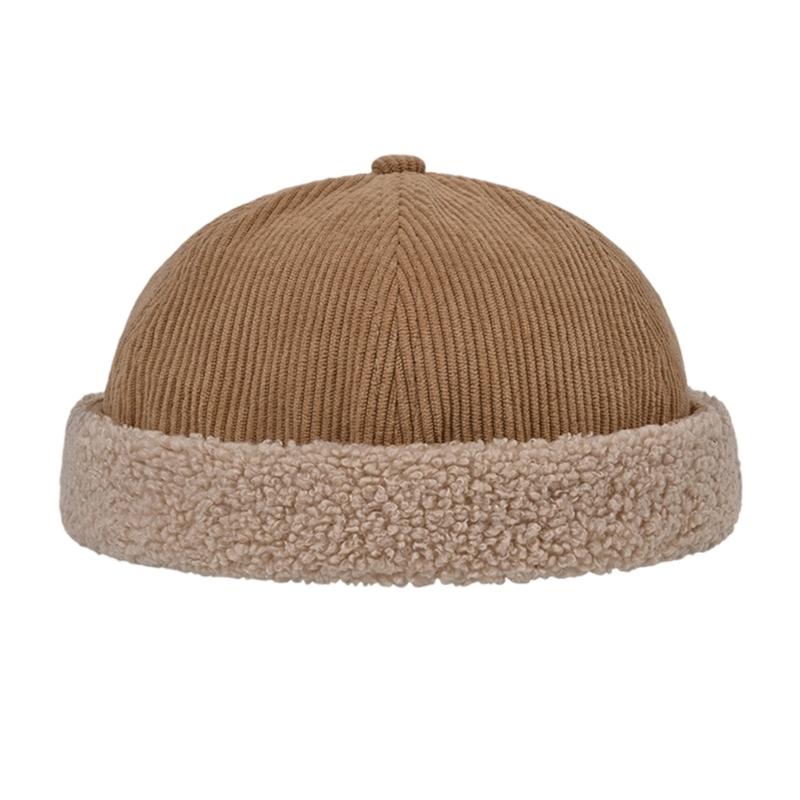 

Docker Cap Casual Hat Beanies Hat Adjustable Skull Hat Outdoor Leisure for Friend Gathering Headwear Photo Props хакі