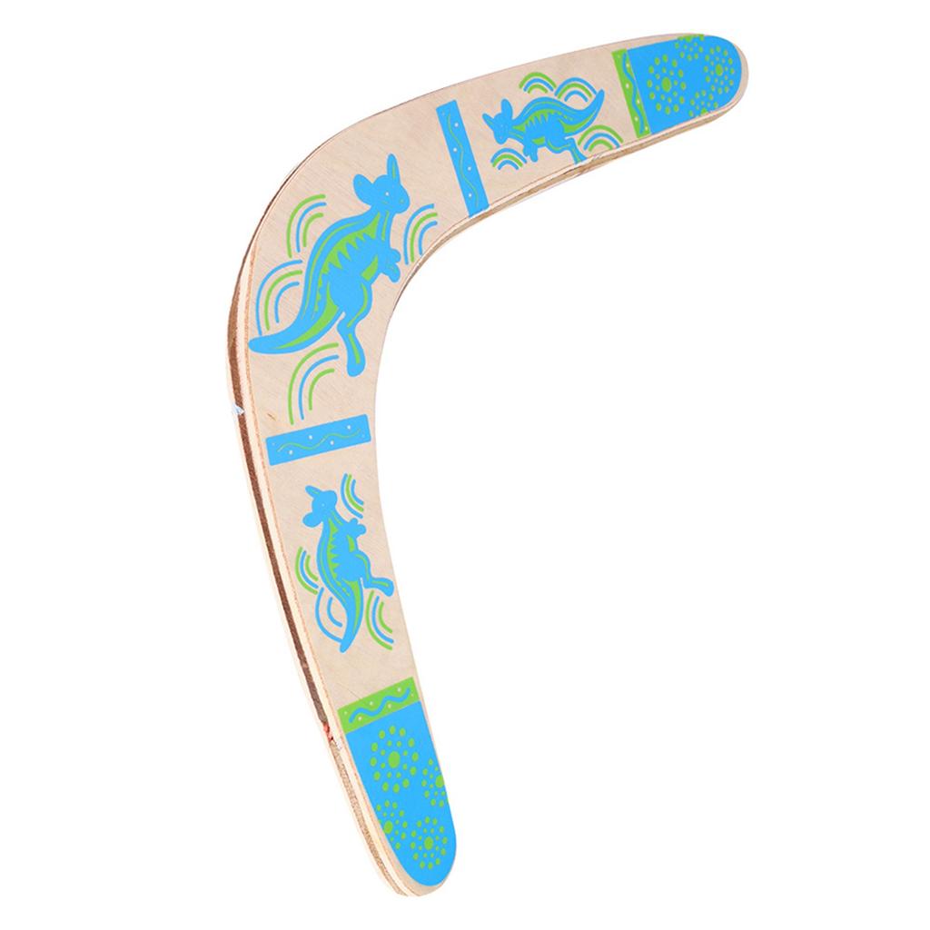 New Wooden V-Shaped Boomerang Boomerang, Stable Flying Wooden Material for Outdoor Games and Sports
