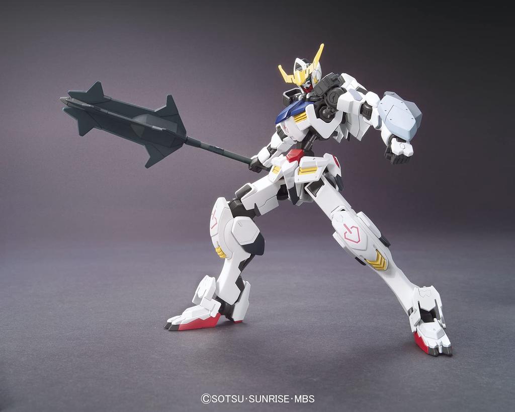 HG Mobile Suit Gundam Orphans Gundam Barbatos Scale Plastic Model Iron-Blooded 1/144 Pre-colored