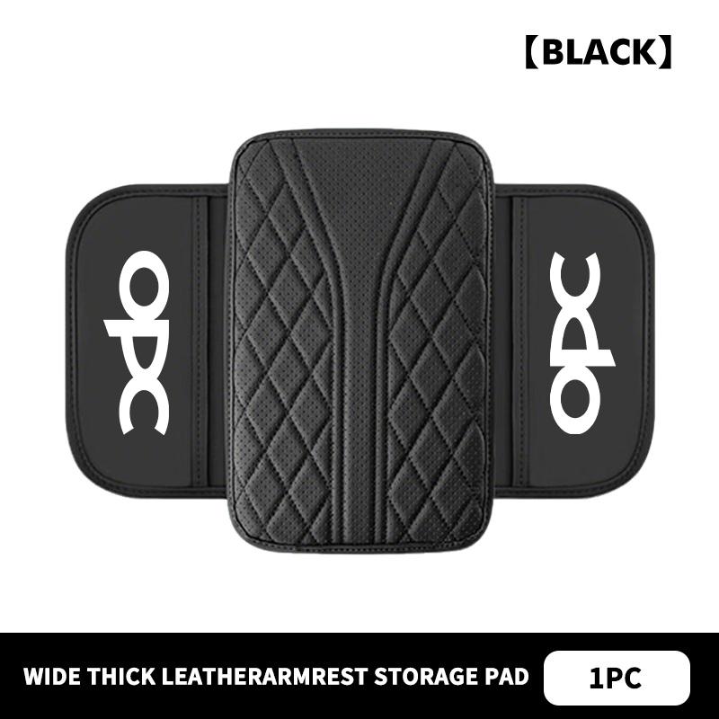 AAHE1 Car Armrest Box Cover Holder Storage Heightening Pad Cushion For Opel Insignia Corsa Grandland Antara Zafira Mokka Ampera