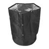 Round Well Pressure Tank Cover Antifreeze Insulated Water Tank Cover with 600D Oxford Cloth Aluminum Layer for Yard