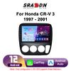 Car Radio For Honda CR V CR-V CRV 1997 - 2001 Android Multimedia Video Player Navigation GPS Carplay Touch Screen Auto Stereo Intelligent Systems