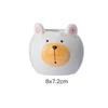 Cartoon Animal Cat Dog Ceramic Vase Small Plant Potted Plant Office Desktop Cat Dog Vase Gift Living Room Countertop Decoration