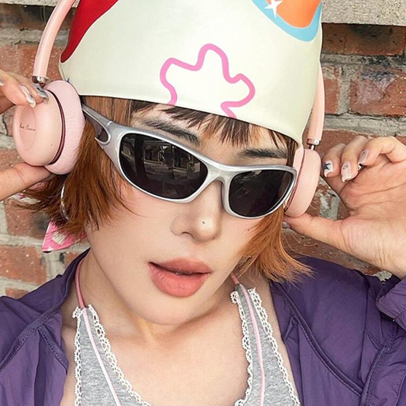 Retro  Men Oval Sunglasses Women Fashion Sports Goggles Popular Cat Eye Sun Eyewear Ladies Uv400 Eyeglasses