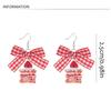 Cupcake Bow Studs Earrings Ice Cream Cake Earrings Studs Creative Strawberries Ear Clip  Ladies