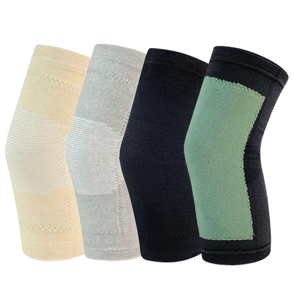 Universal Thickened Fur Knee Protector Warm Anti Cold Winter Knee Support Thermal Heat Storage Knee Pads Cold Leg