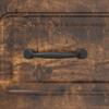 Drawer Chest Smoked Oak 66 x 34.5 x 87 cm